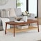 Alaterre Furniture Calais Coffee Table, Warm Chestnut ANCA1170 - alternate 1